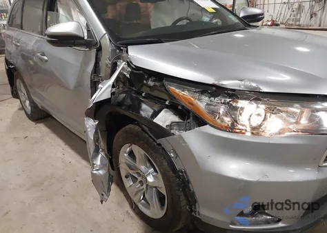 2016 Toyota Highlander Limited V6 z USA, uszkodzony, nr VIN 5TDDKRFH1GS332436